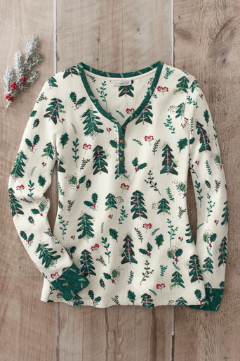 Holly Grove Waffle Tee