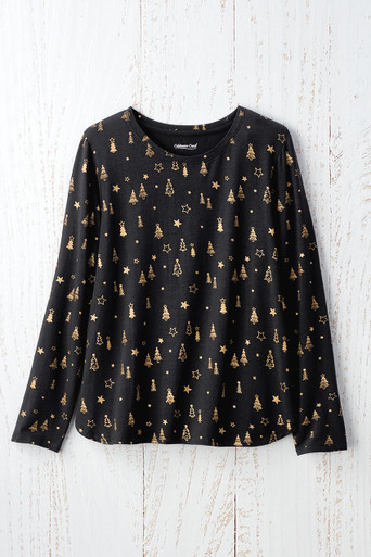 So Soft Starlit Forest Sleep Top